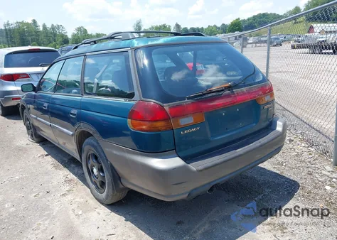 1997 Subaru Legacy Outback/Outback Limited из США, поврежденный, VIN 4S3BG6859V6613083